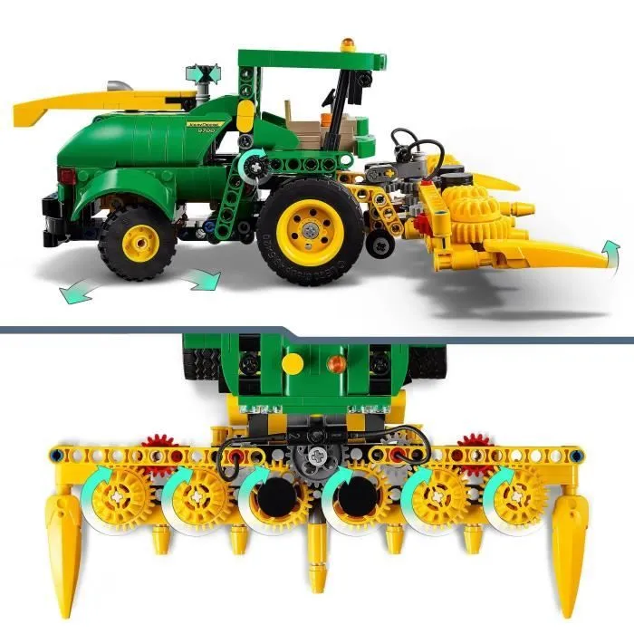 LEGO® 42168 Technic John Deere 9700 Forage Harvester, Jouet de Tracteur Agricole, Cadeau Enfants 9 Ans-2