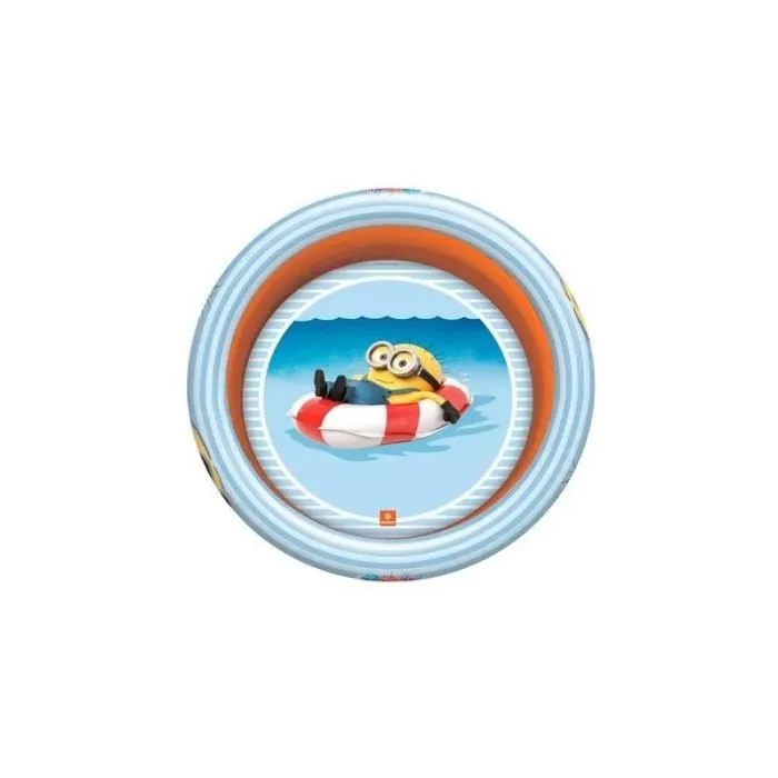 Piscine gonflable - DESPICABLE ME - Les Minions - Bleu - Pour enfants de 10 mois et +-1