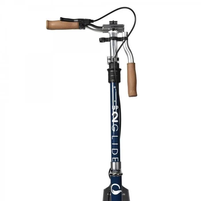 Globber - Trottinette 2 roues citadine SWITCH 2 SAFE - Bleu Marine-3