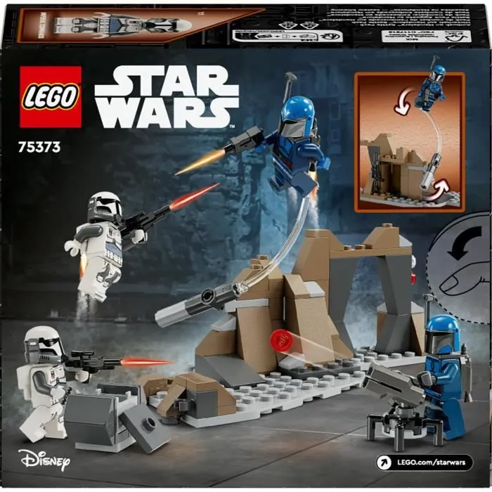 LEGO® Star Wars 75373 Pack de combat de l’embuscade sur Mandalore - Jouet de construction-5