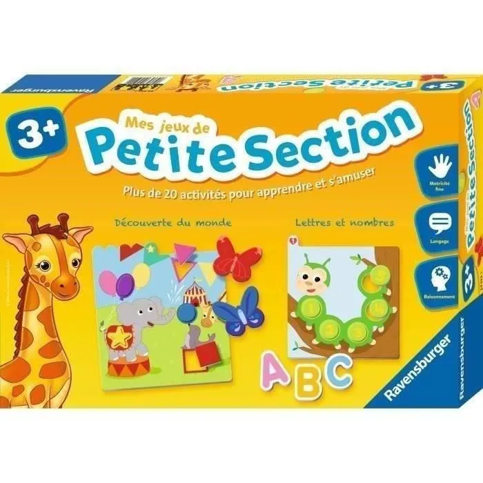 Coffret complet éducatif - Mes jeux de petite section - Ravensburger - 20 activités - Dès 3 ans-0