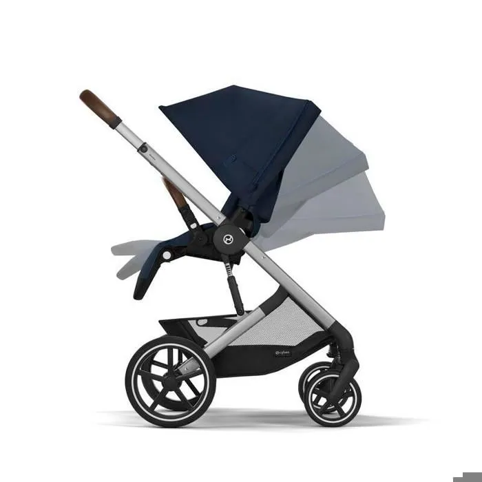 CYBEX - Poussette BALIOS S Lux Silver Ocean Blue-1