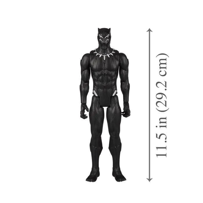 Figurine articulée Black Panther de 30 cm - MARVEL - Legacy Collection Titan Hero Series-5