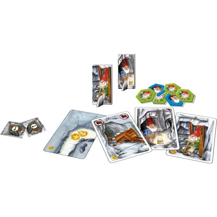 Jeu de plateau - GIGAMIC - Saboteur : Le Duel - Stratégie et coups fourrés-1