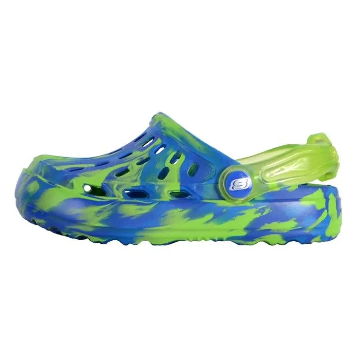 Tong - SKECHERS - 117945 - Bleu - Enfant - Fille-0