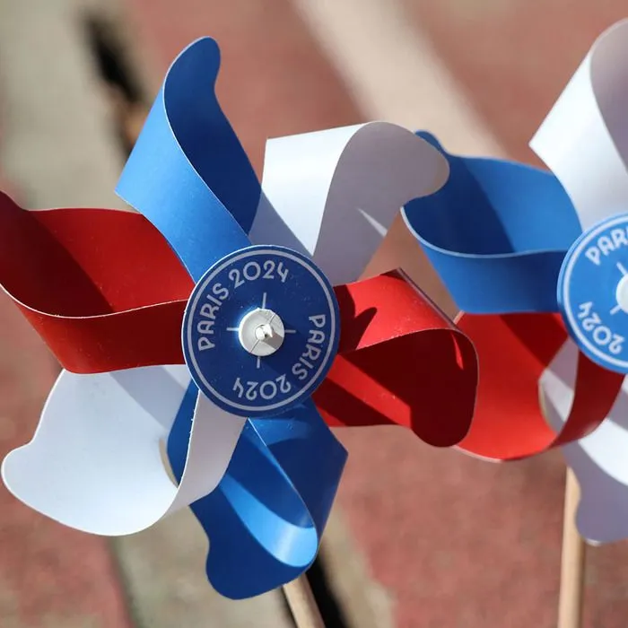 Moulin à vent - Vilac - Paris 2024 - Tricolore - Jouet en bois - Mixte-3
