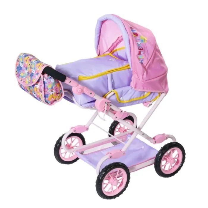 Poupée De Luxe - Baby Born - Rose - Poignée réglable 46-77 cm - Pour enfants de 3 à 10 ans - Mixte-0
