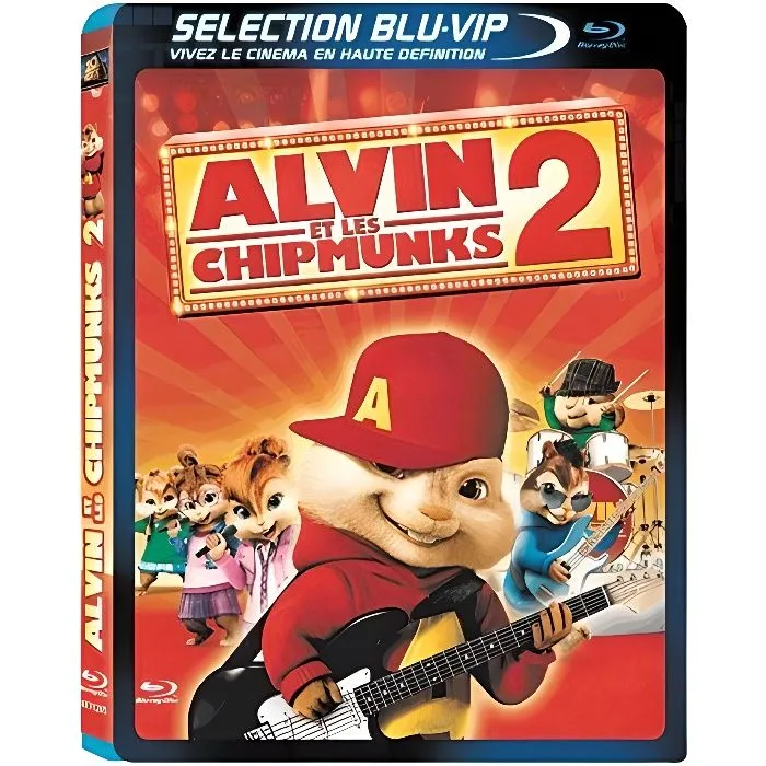 Blu-Ray Alvin et les Chipmunks 2-0