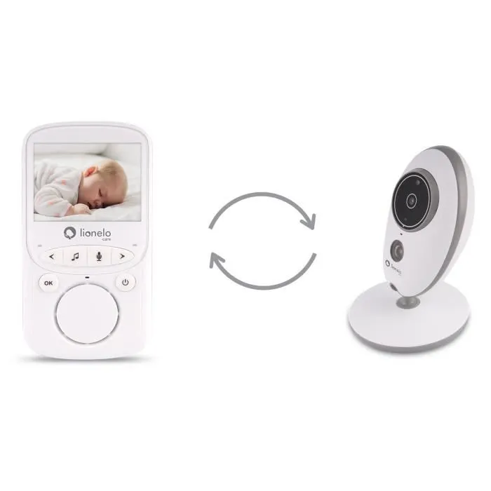 LIONELO Babyline 5.1 - Babyphone vidéo sans fil avec 2 caméras et communication bidirectionnelle-2