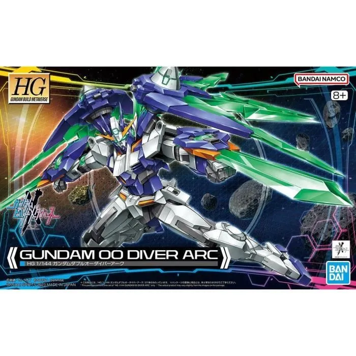Modèle Kit - BANDAI - Gundam 00 Diver Arc - HG 1/144 - Build Metaverse-0