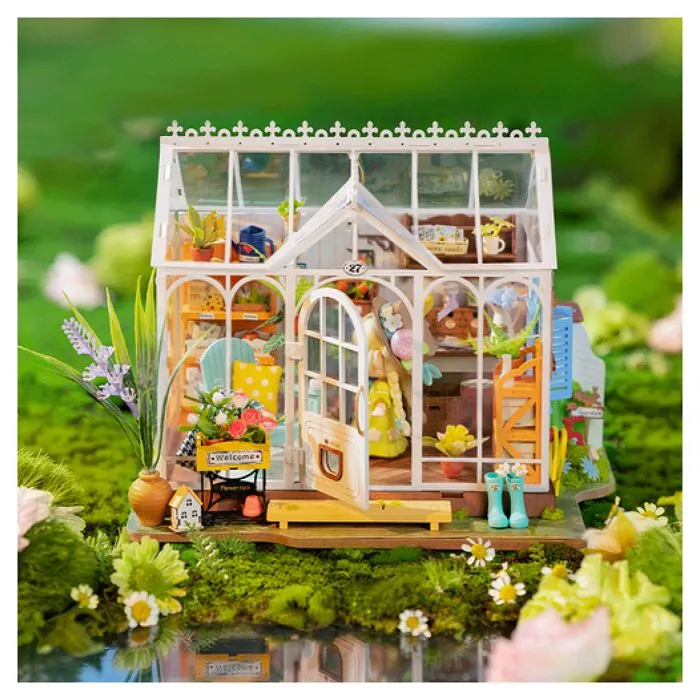 Maquette de jardin - Rolife - Dreamy Garden House - Bois - 245x190x190mm - Pour enfants à partir de 14 ans-1