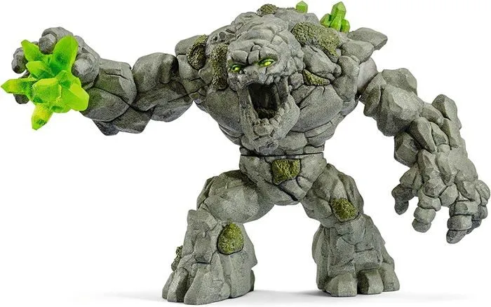 Monstre de pierre, jouet monstre durable et détaillé avec bras mobiles et torse rotatif, jouet fantastique pour enfants dès 7 ans --1