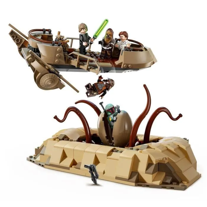 LEGO® Star Wars 75396 L’Esquif du Désert et la Fosse du Sarlacc - Set Collector-2