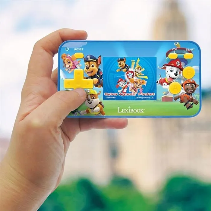 Console portable Cyber Arcade® Pocket Pat’ Patrouille – écran 1.8'' 150 jeux dont 10 Pat’ Patrouille-1