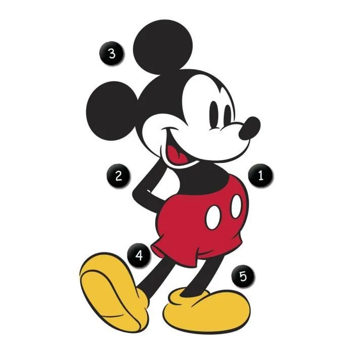 Stickers Mickey Disney-0