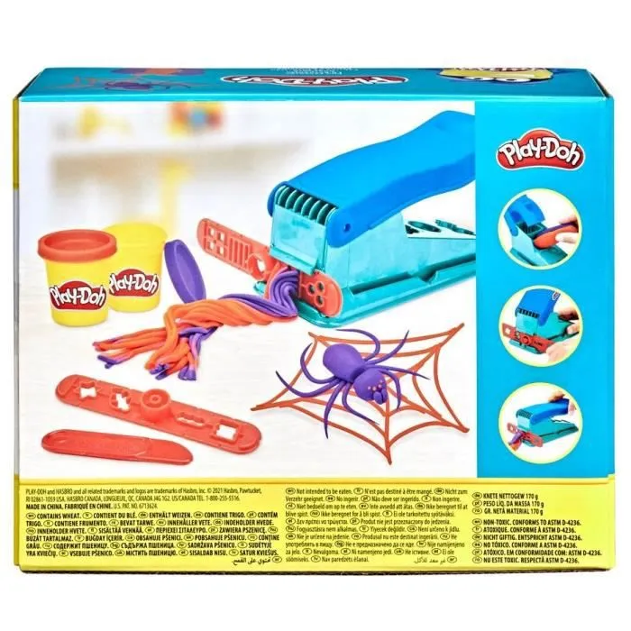 PLAY-DOH - Pâte à modeler - Le Serpentin - 10 formes différentes - 2 pots de 56 g inclus-3