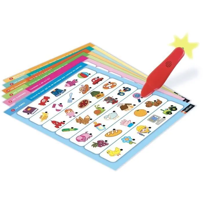 Jeu éducatif électronique - NATHAN - Electro Lettres et Chiffres - Pour enfants de 3 ans et plus - Multicolore-1