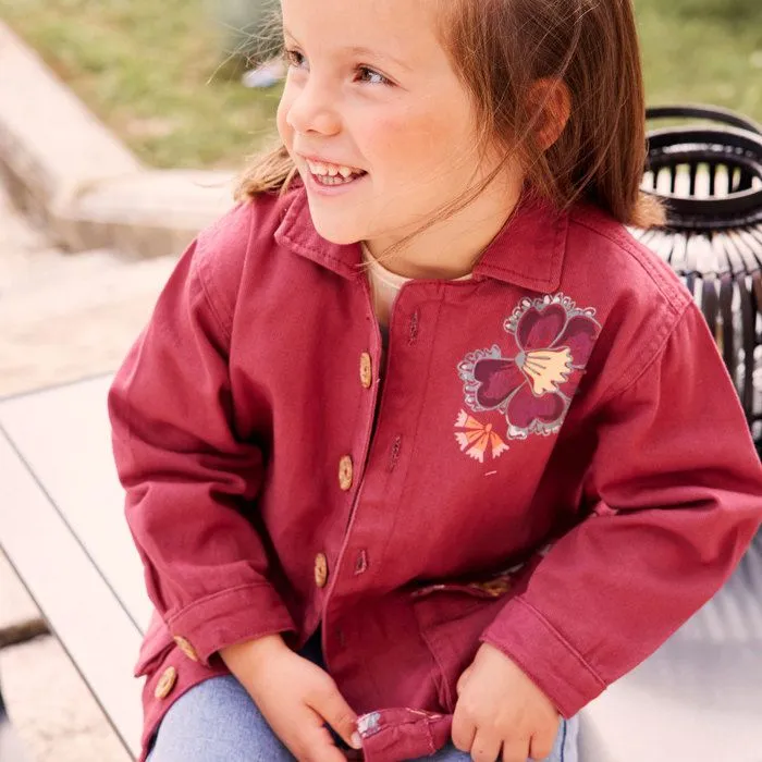Veste en jean - Jodhpur - Fille - Rose - Denim - STANDARD 100 by OEKO-TEX-3