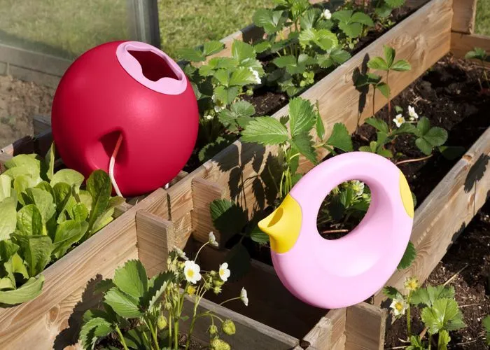 Arrosoir Cana Rose bonbon Quut - Petit arrosoir ergonomique pour enfant - 0,5 L - Marque QUUT-5