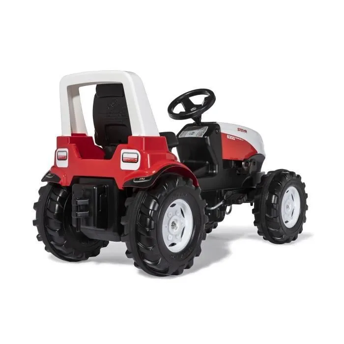 Jeux de voiture - Farmtrac Steyr 6300 Terrus Cvt Rolly Toys-2