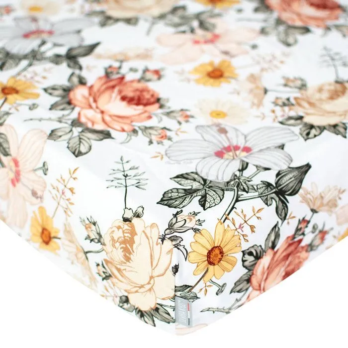 Drap-housse en coton    Multicolore 70x140 cm-0
