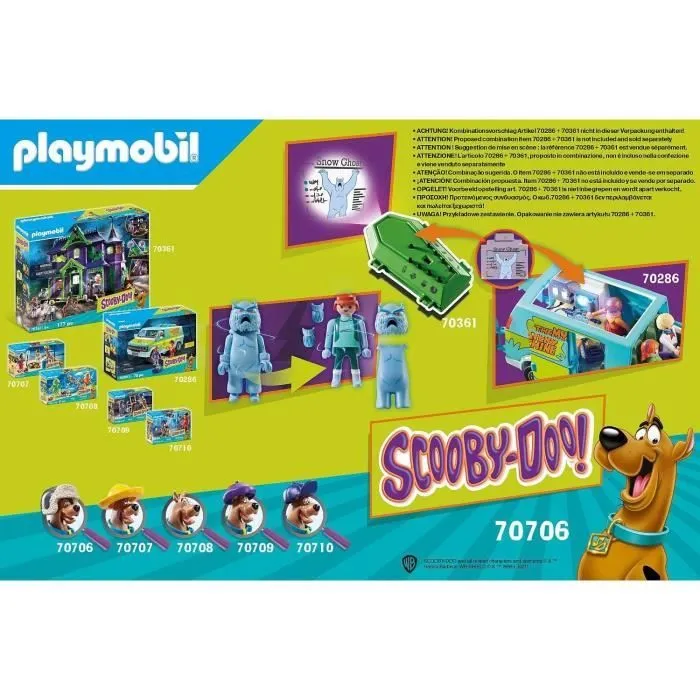 PLAYMOBIL - 70706 - SCOOBY-DOO! Spectre des neiges-3