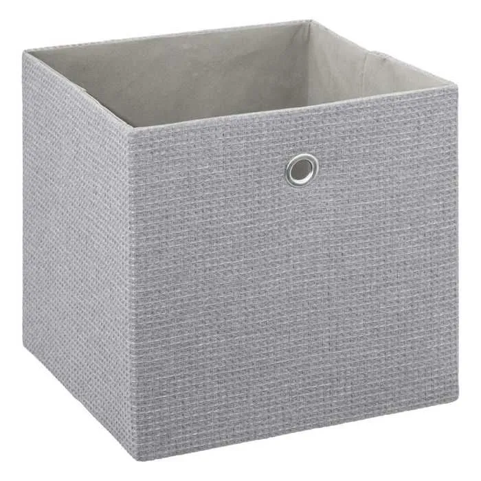 Five Simply Smart - Lot de 6 boites de rangement en tissu Herbier - 31x31x31cm - Vert-3