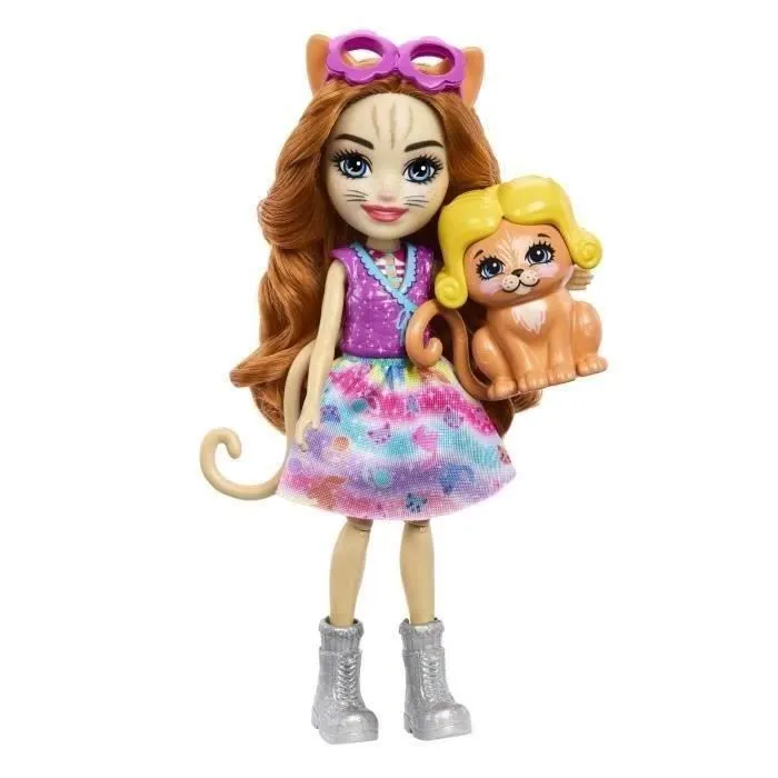 CHAT-MION MODE ENCHANTIMALS - Enchantimals - HPB34 - POUPEE ENCHANTIMALS-4