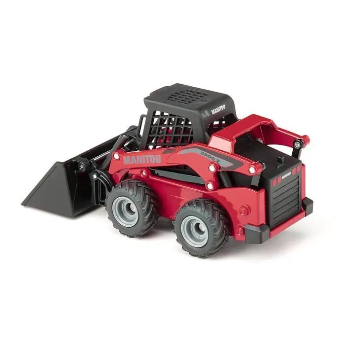 Mini Chargeur - Siku - 3300V - Échelle 1/32 - Métal - Rouge-3