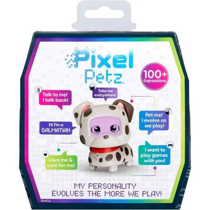 Pixel Petz - Animal virtuel et interactif - Dalmatian - Jeux et activités - Plus de 100 réactions - Dès 4ans-3