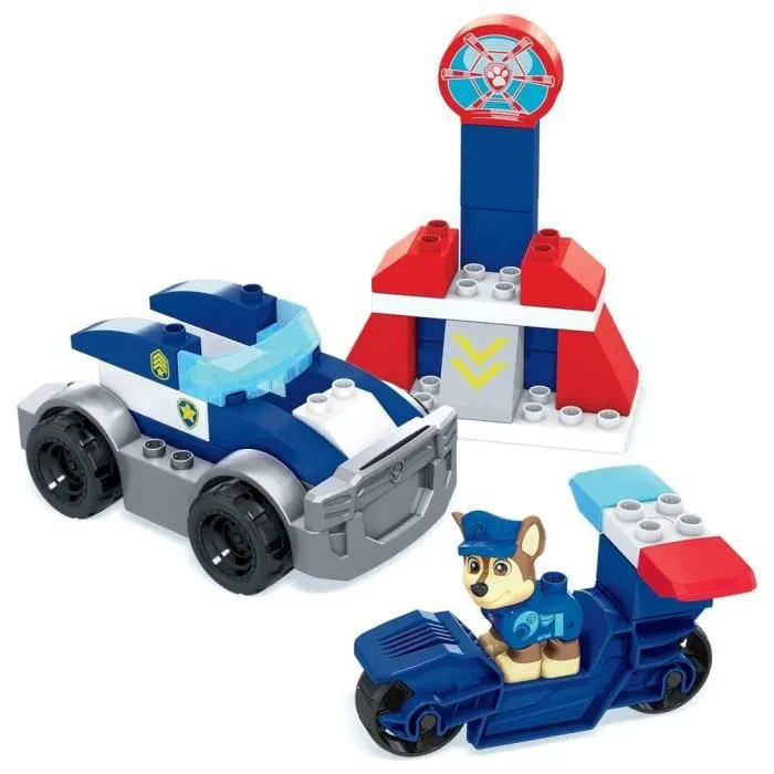 Mega Bloks - Coffret Police Pat' Patrouille - Briques de construction - Dès 3 ans-1