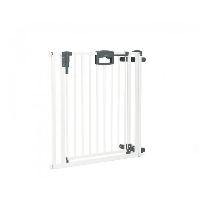 Barrière de porte et d'escalier Easylock Plus en métal à fixer par pression 84,5 cm - 92,5 cm-1
