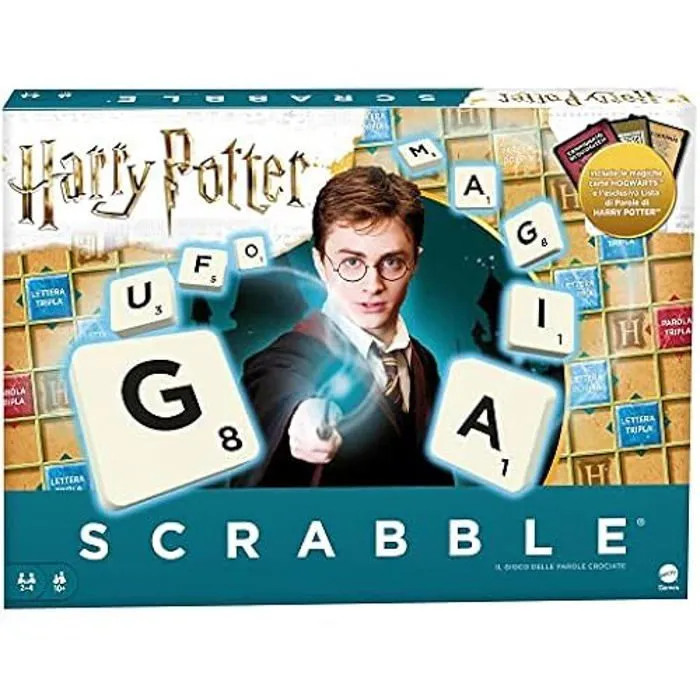 Scrabble Édition Spéciale Harry Potter - Jeu de plateau - MATTEL GAMES - 10 ans et plus-0