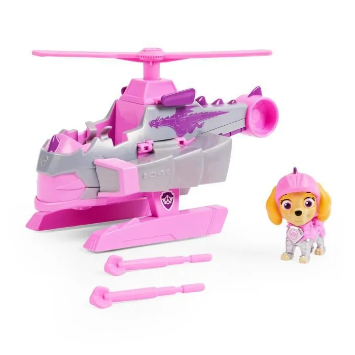 VEHICULE + FIGURINE STELLA RESCUE KNIGHTS La Pat' Patrouille-2