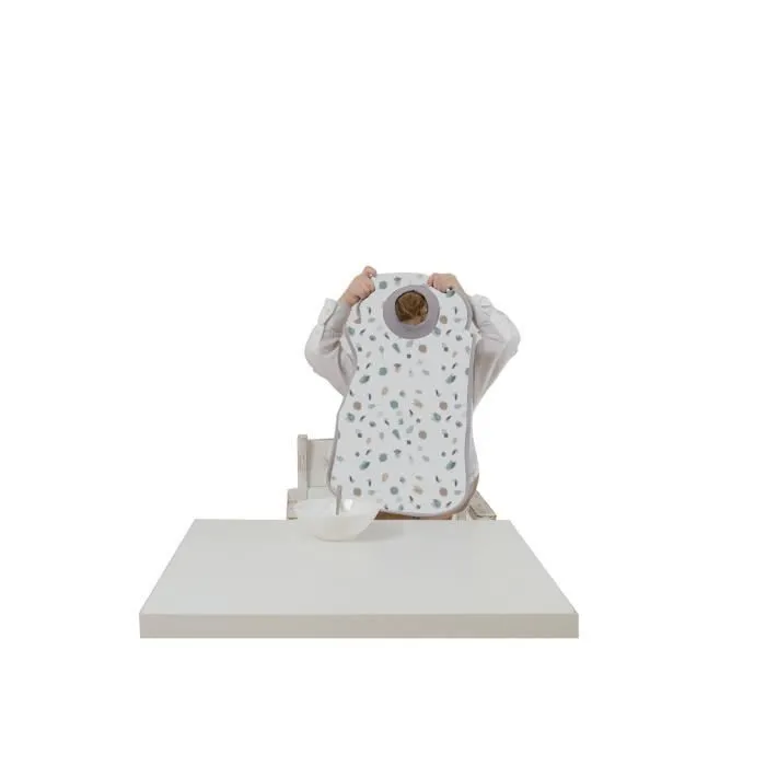 BEABA Bavoir coton rayures-4