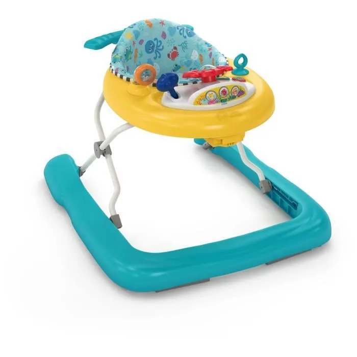 BABY EINSTEIN Trotteur sous-marin Ocean Explorers 3 en 1, Musique et Jouets interactifs, Hauteur Réglable, Pliage extra plat-0