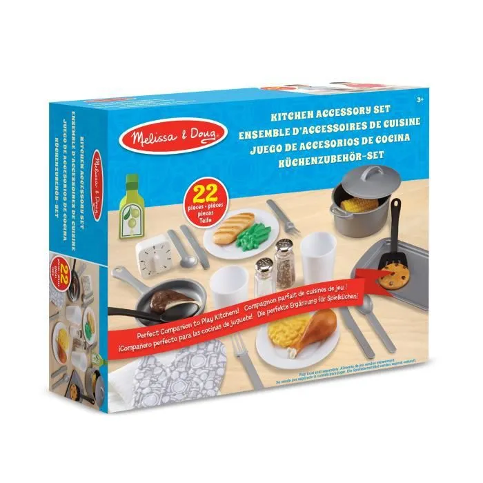 Melissa & Doug 19304, Cuisine et alimentation, Kit de jeu, 3 année(s), 12 année(s), Enfant, Garçon-Fille-0
