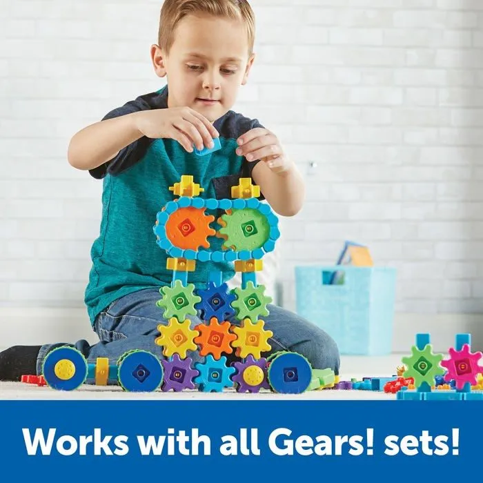 Learning resources - LER9249 - Mega Builds Gears Gears Gears , jeu de construction Gears STEM, 235 pieces, a partir de 4 ans-3