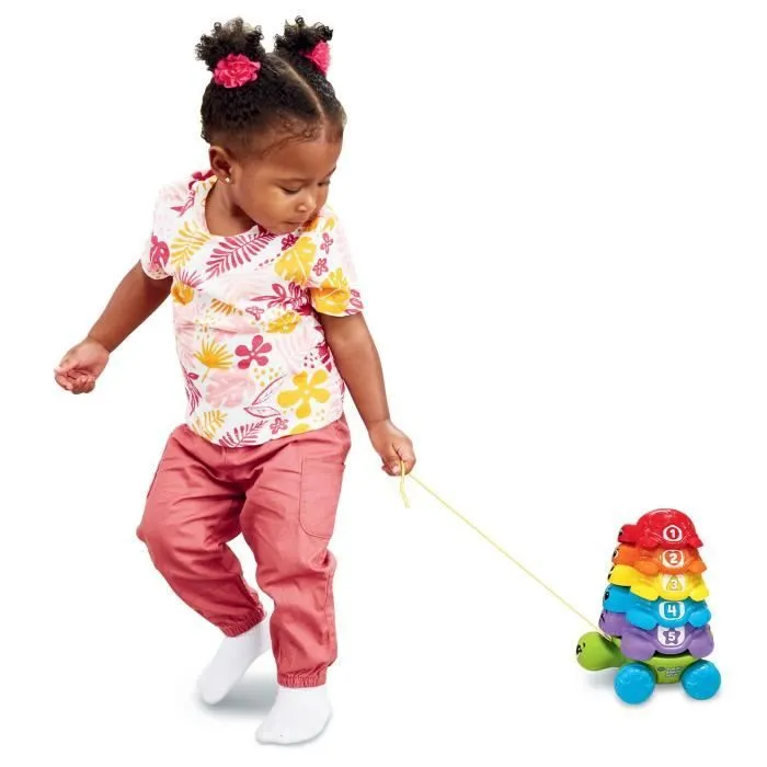 VTECH-FAMILLE EMPILO TORTUE (PLASTIQUE REUTILISE)-3