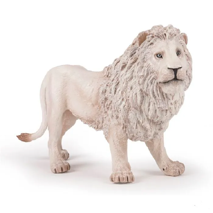 Papo - Figurine Grand Lion Blanc-0