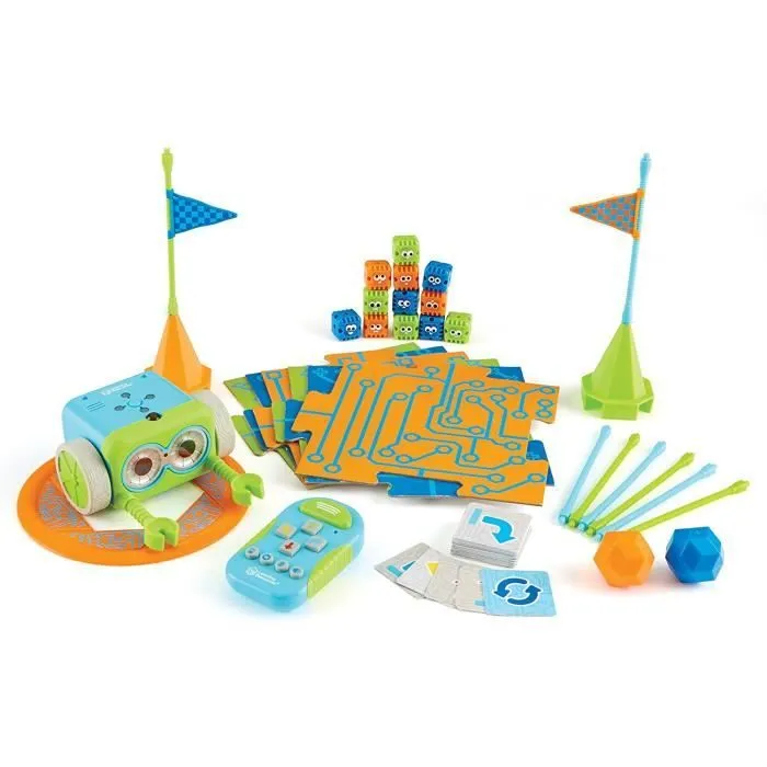 Learning Resources - Botley, Le Robot + Kit dActivités de Codage, LER2935 - Kit daccessoires de défis pour Le Robot-2