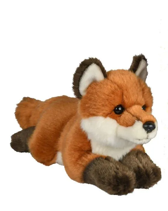 Peluche - Uni-Toys - HW79048 - Renard Rouge - 24 cm - Douce - Durable-0