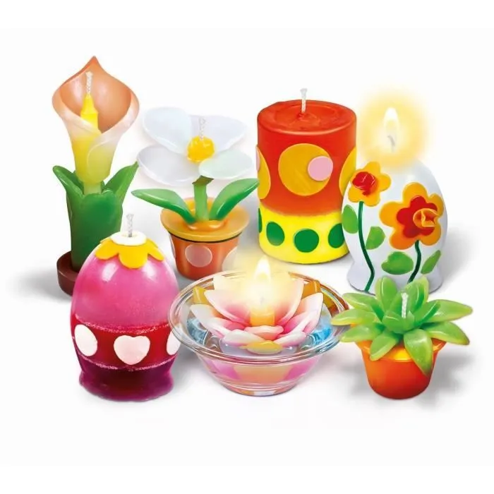 Coffret créatif - Clementoni - L'atelier des bougies - Mixte - A partir de 7 ans-1
