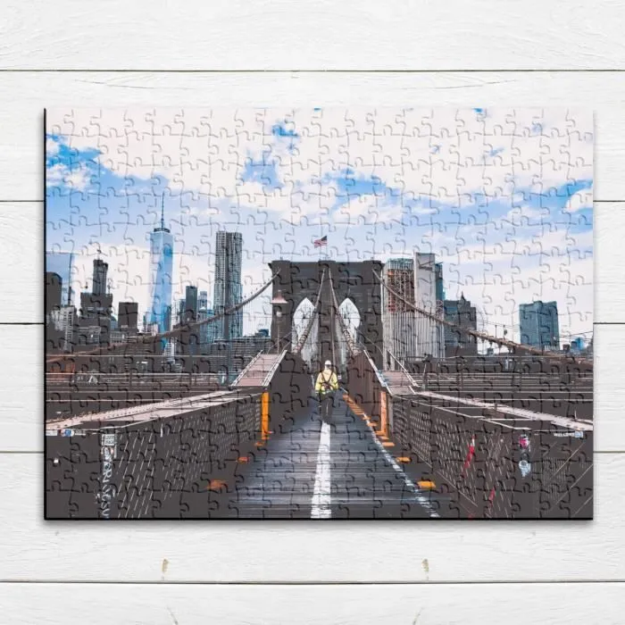 Puzzle Classique - FABULOUS - Pompier Traverse le Pont de Brooklin - 280 Pièces - Intérieur - Adulte-3
