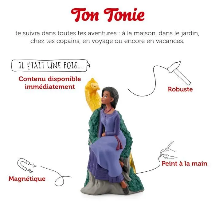 tonies - Figurine Tonie - Disney - Wish : Asha et la Bonne Étoile-1