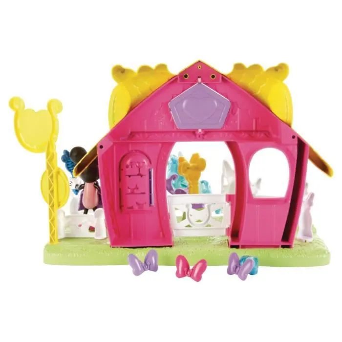 Ecurie Minnie - Fisher-Price - Avec figurine Minnie, poney et accessoires - Pour fille à partir de 2 ans-3