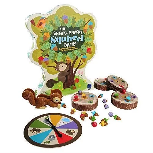 Jeu de société - LEARNING RESOURCES - Jeu de l'écureuil - Reconnaissance des couleurs-0
