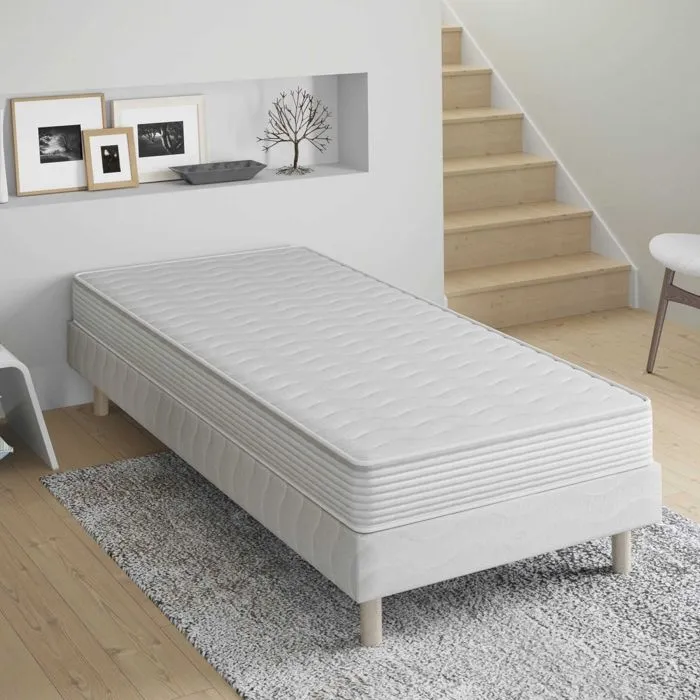 DODO SINGLE - Ensemble sommier+matelas 15 cm 90x190-0