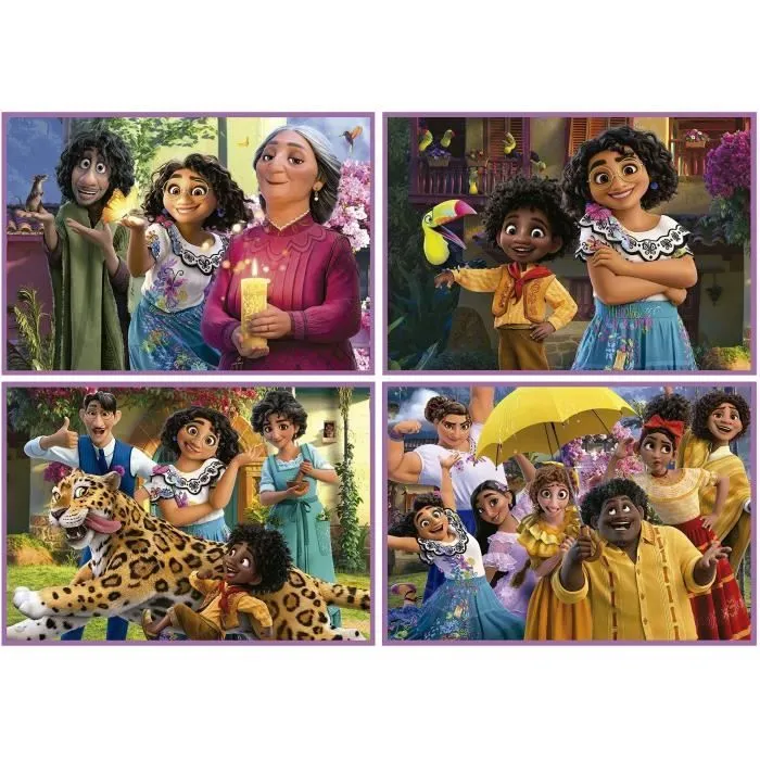 Puzzles progressifs Disney Encanto - 4 niveaux de difficulté - Marque Educa-1