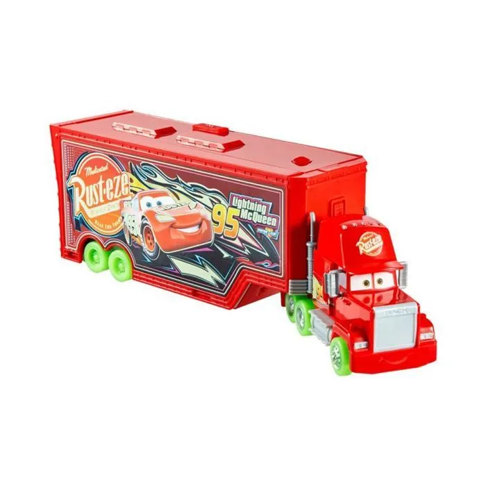 Véhicule miniature - Mattel - Coffret Cars Mack Transformable - Bolides lumineux - 4 ans - Mixte-1